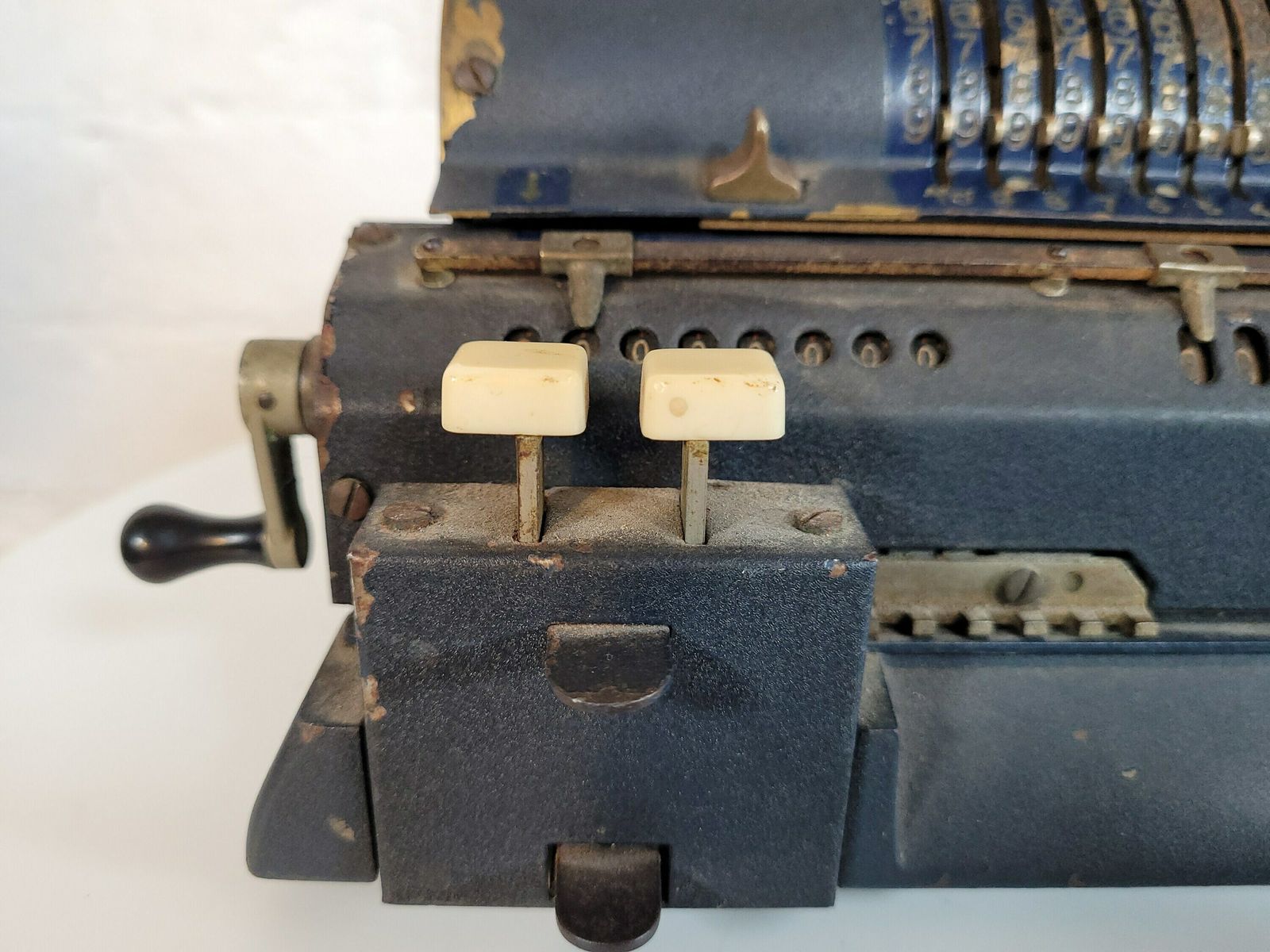 Antique Odner And Gotebrig Mechanical Calculator / 1920's Accountancy Tool / Antique Calculator / Pinwheel Calculator photo vintage
