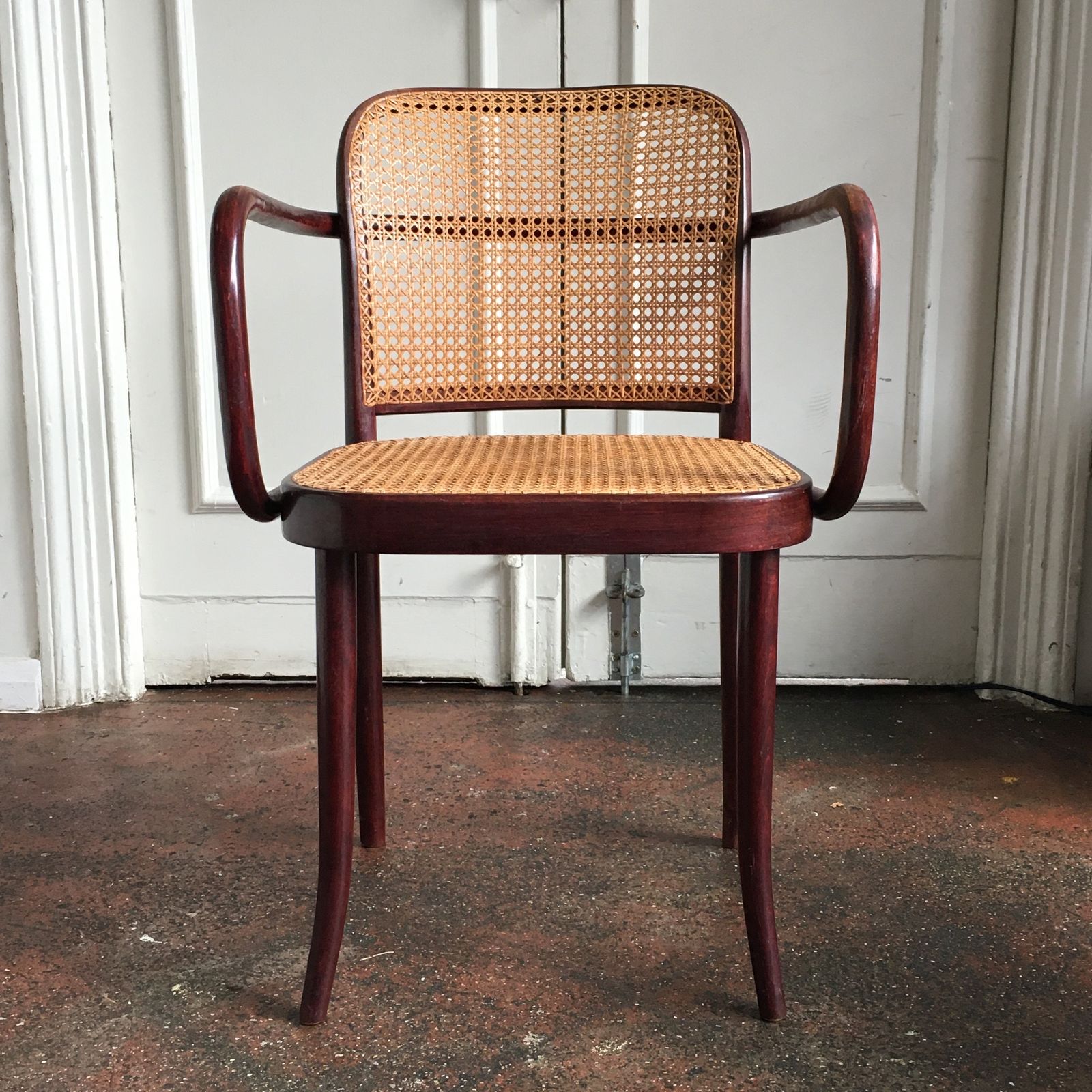 A Pair Of Midcentury Thonet A811 Carver Chairs Designed By Josef Frank And Josef Hoffmann photo buy