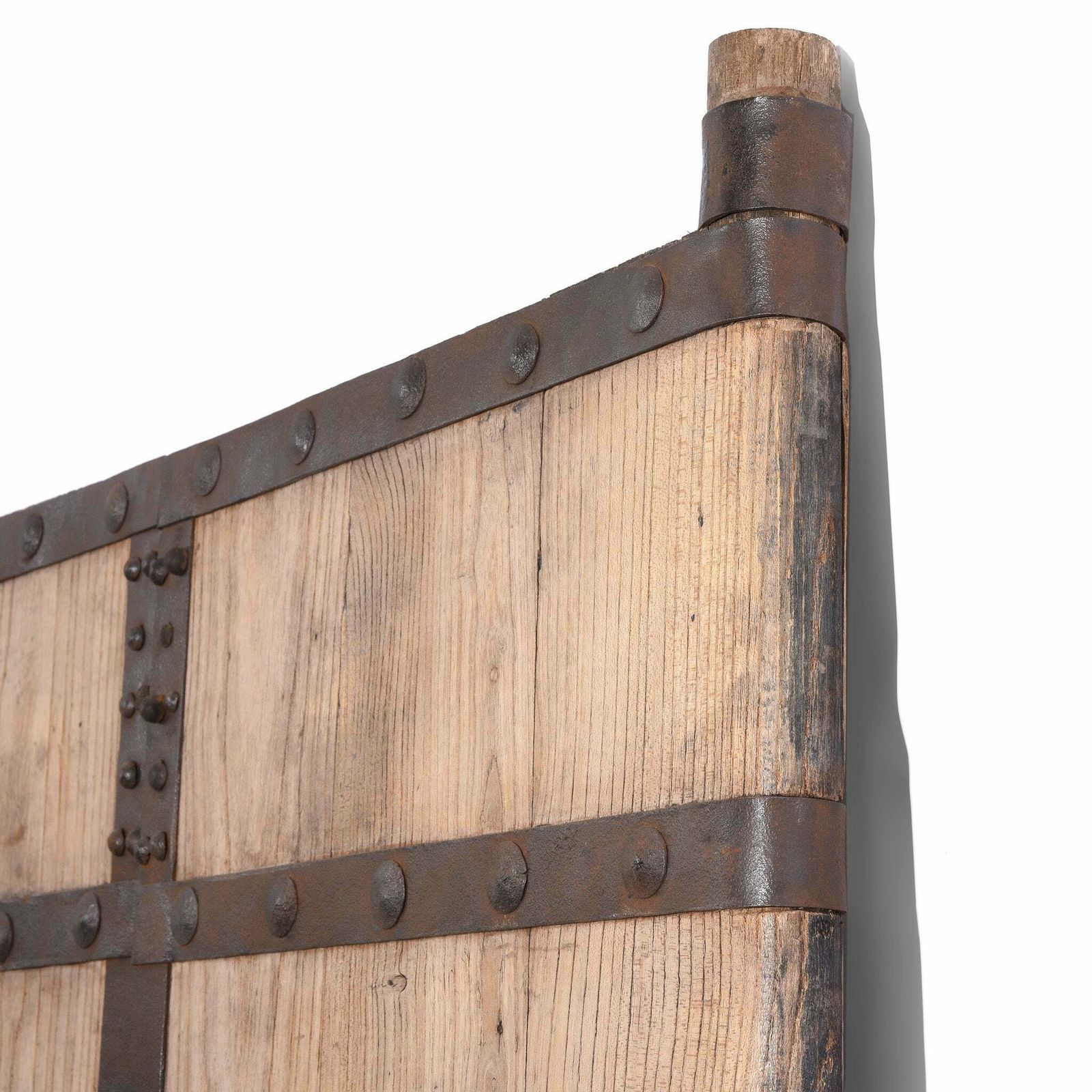 Iron Bound Elm Doors From Shanxi Province   19thc photo 2145.0