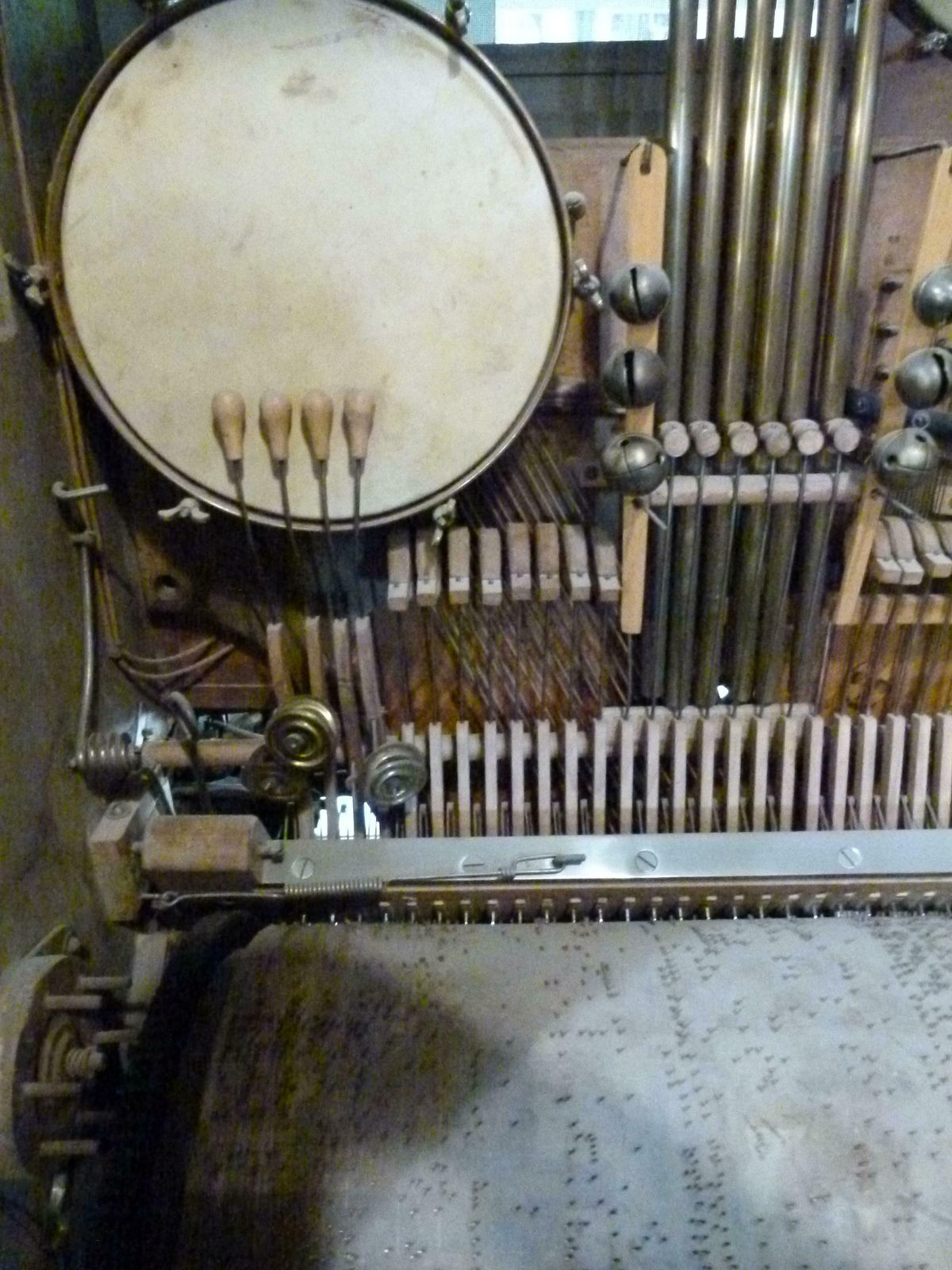photo vinterior 20th Century Automathic Piano Pianola From France