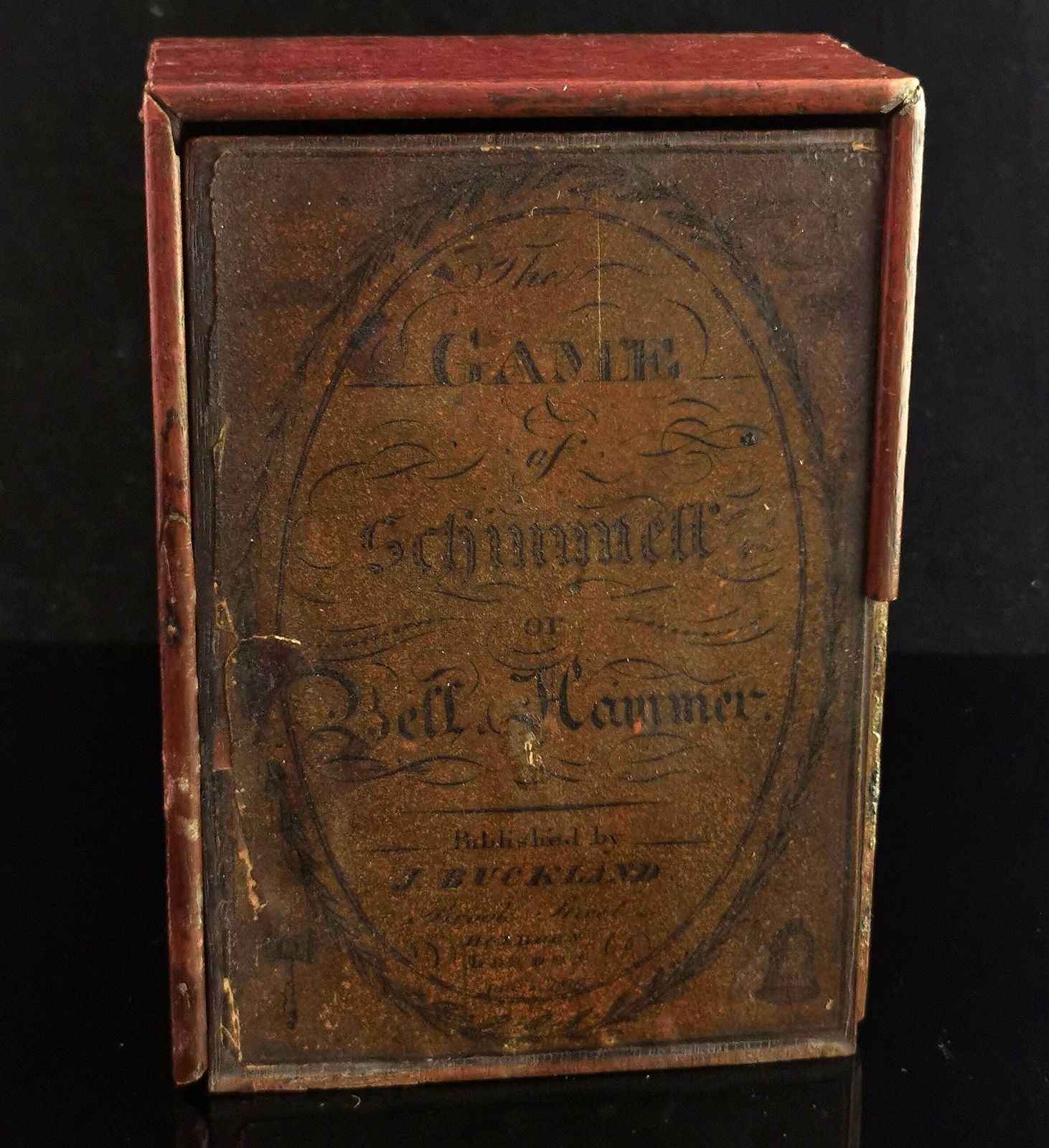 Rare Antique Regency Era Parlour Game, Schimmell Or Bell And Hammer photo for sale