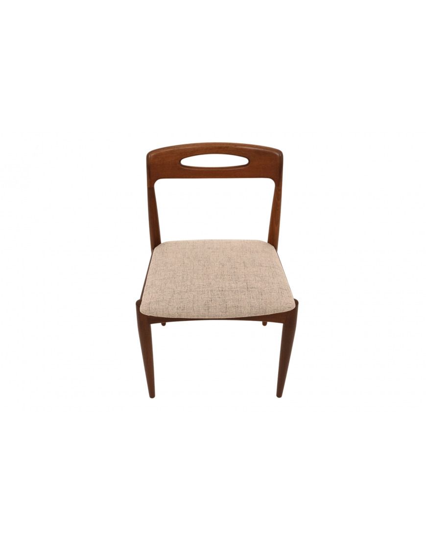 Teak Chairs Designed By Johannes Andersen For Uldum Møbelfabrik, Denmark, 1960. photo Furniture