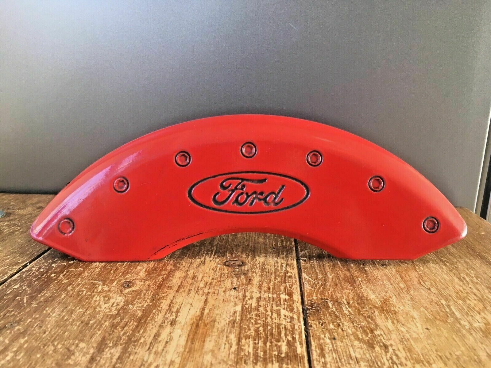 Mgp Red Ford Brake Disc Caliper Cover Part Number 10041 F Explorer Sport Trac photo furniture