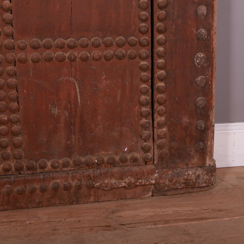 Moroccan Wooden Studded Door And Frame photo buy