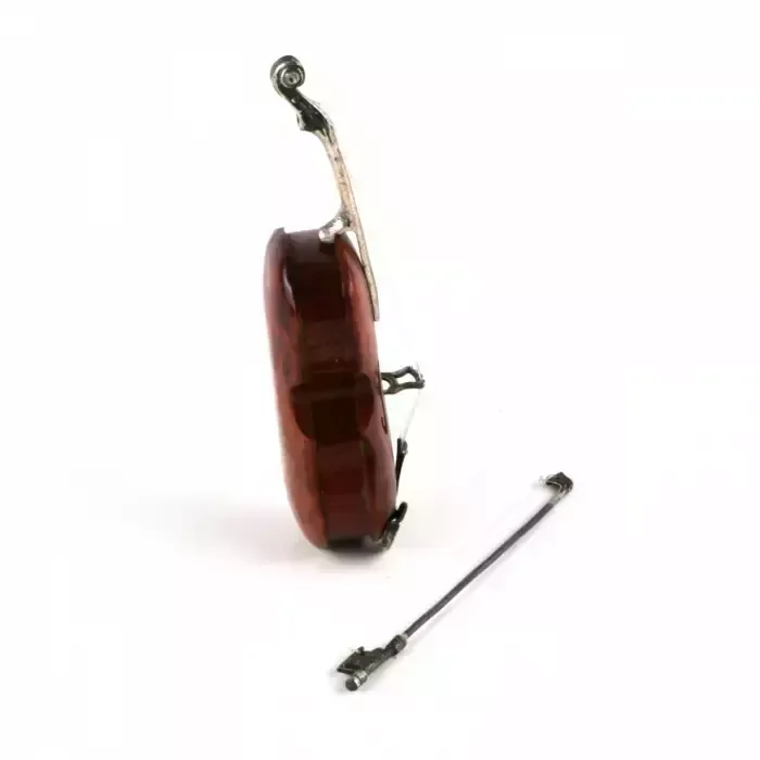 Miniature Violin Model In Its Own Case photo furniture