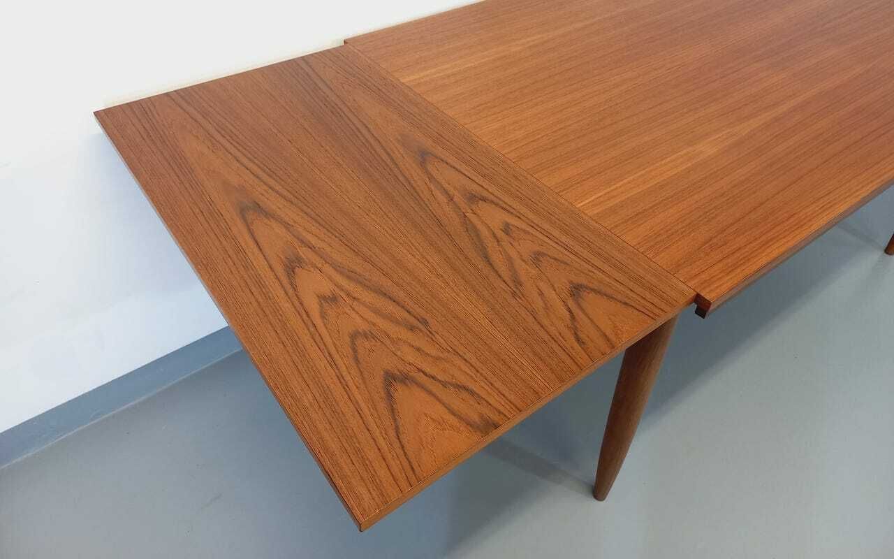 Table rectangulaire scandinave en teck photo buy