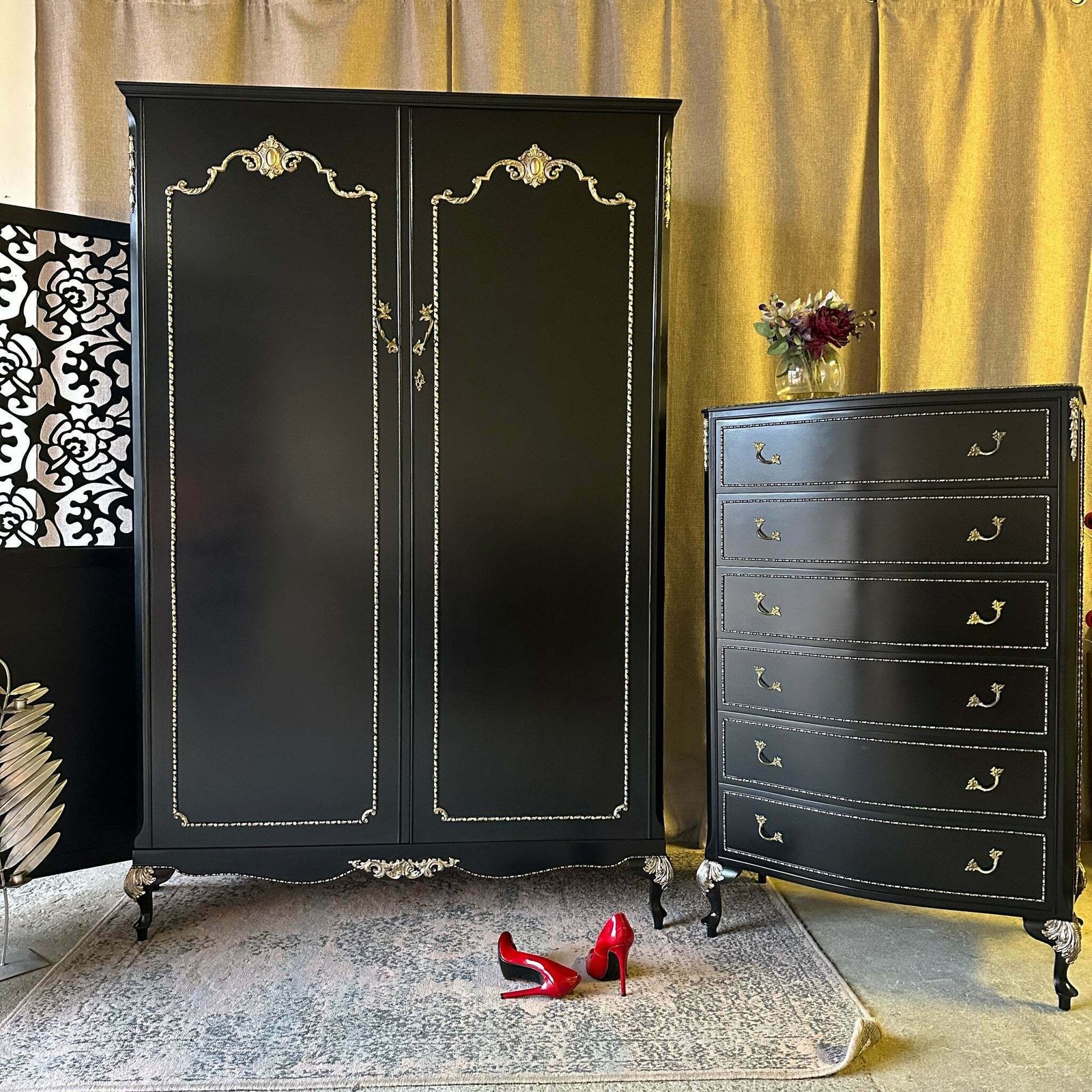 Painted Bedroom Set Wardrobe & Chest Of Drawers Olympus Furniture Bedroom Furniture Set