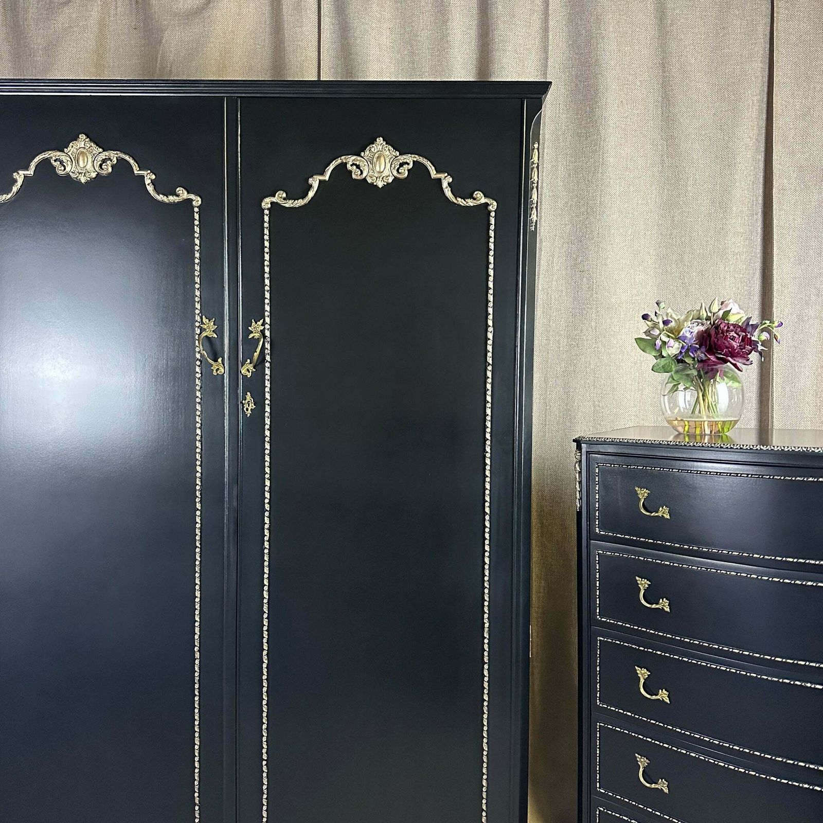 Painted Bedroom Set Wardrobe & Chest Of Drawers Olympus Furniture Bedroom Furniture Set photo 1995.0