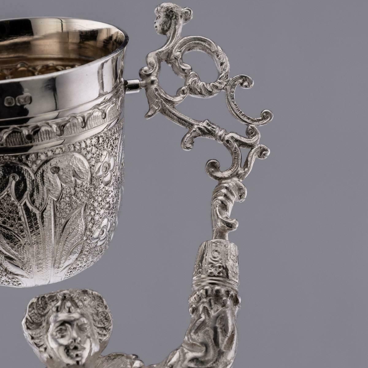photo for sale 20th Century, Royal Wedding Solid Silver Wager Cup, London, C.1973