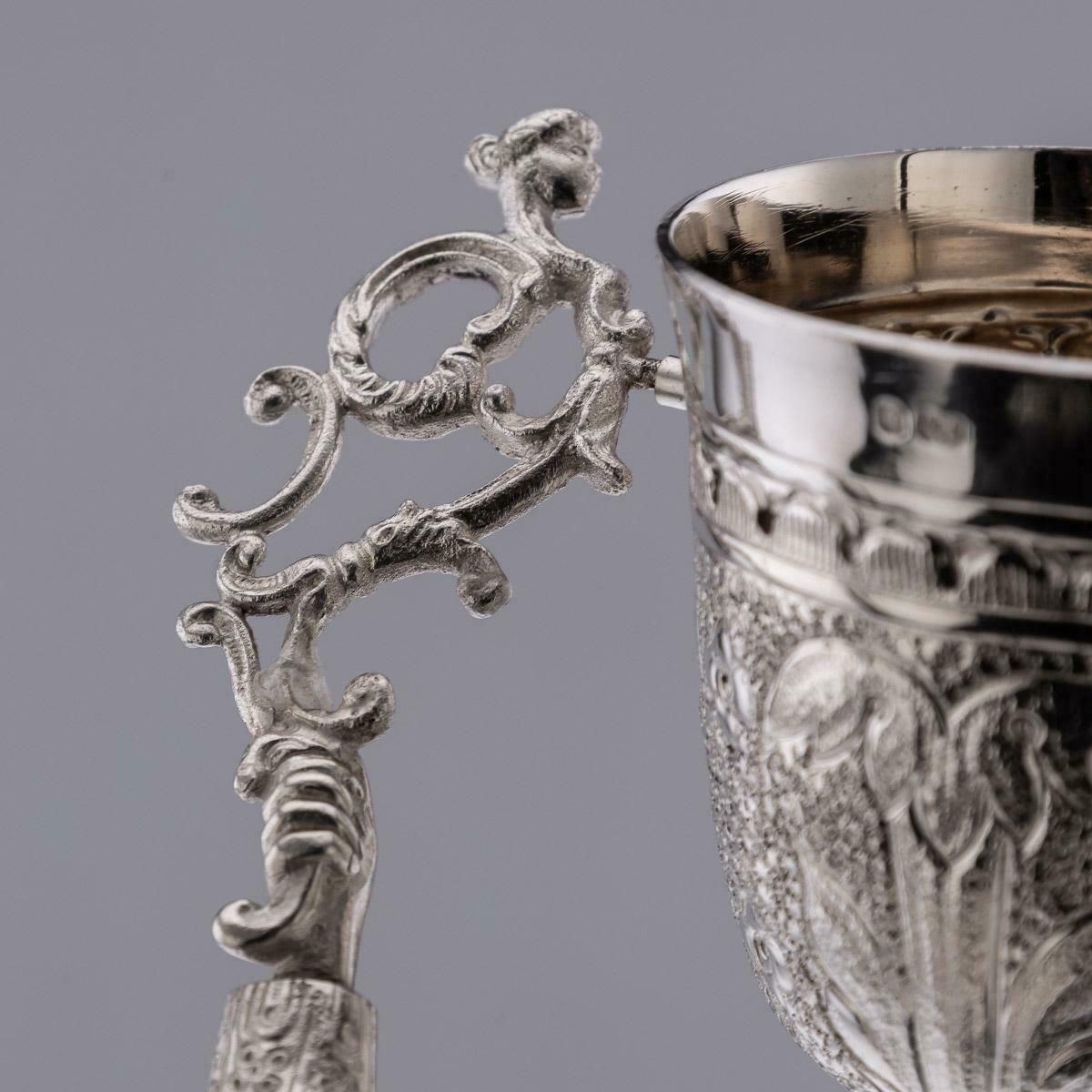 Home Decor 20th Century, Royal Wedding Solid Silver Wager Cup, London, C.1973 photo