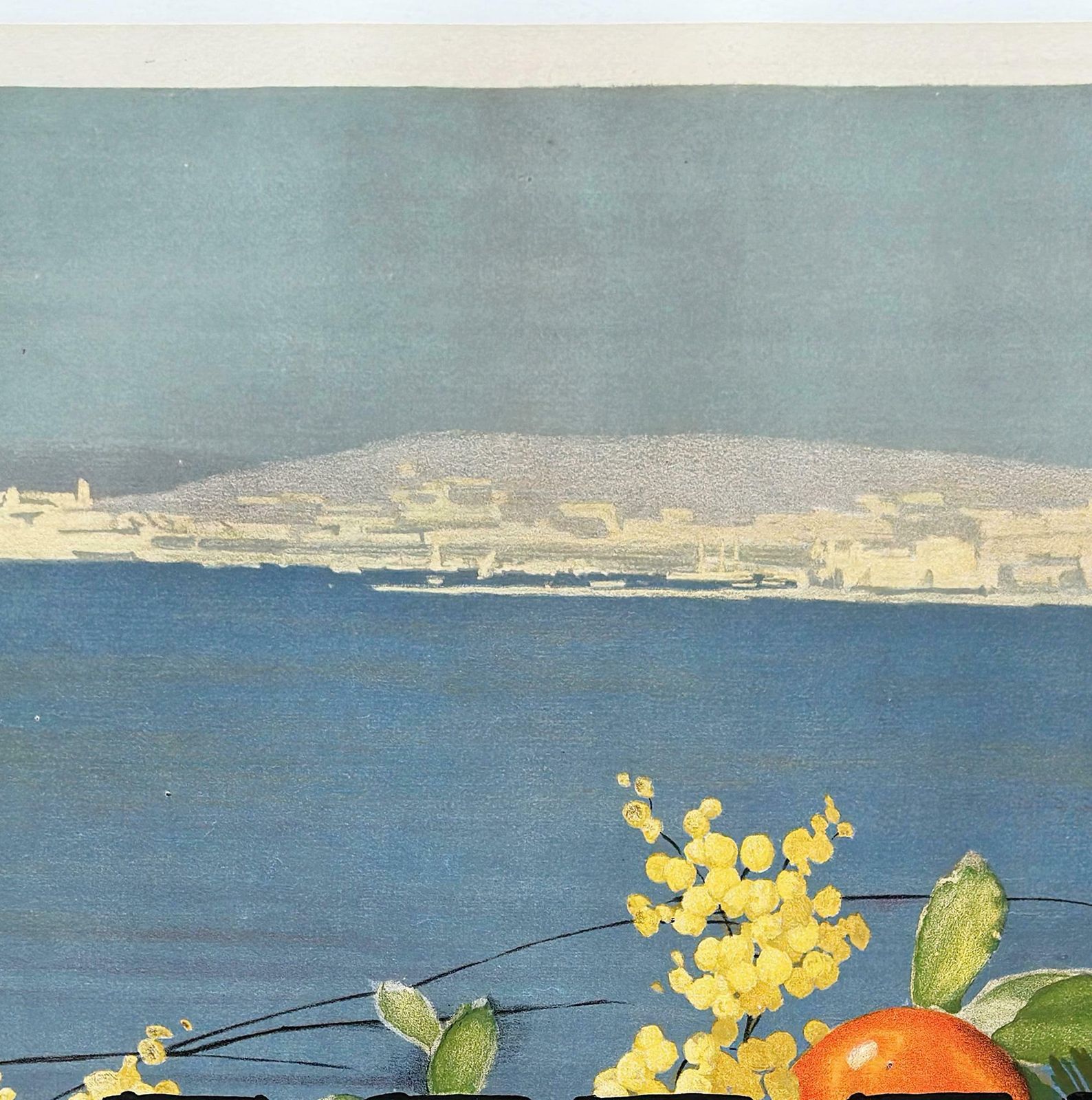 Cannes 1930 French Advertising Travel Poster, George Goursat photo Art