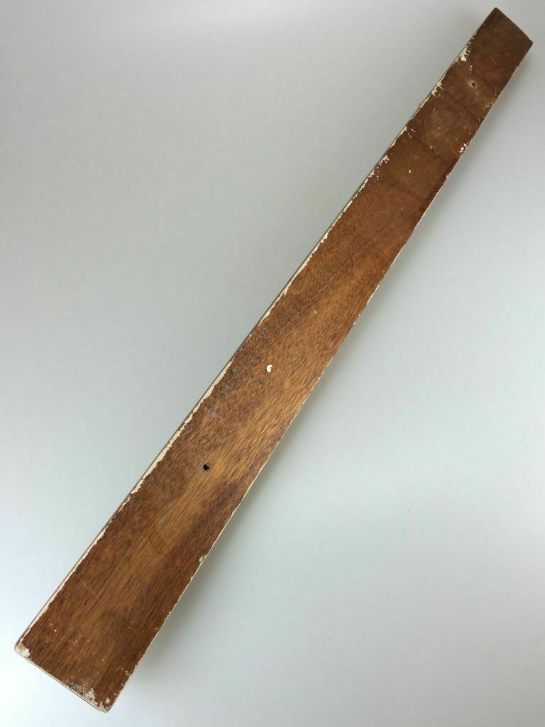 60s 70s Cloakroom Hook Cloakrobe Wall Mounted Rack Metal Wood Space Space Age photo 78.0