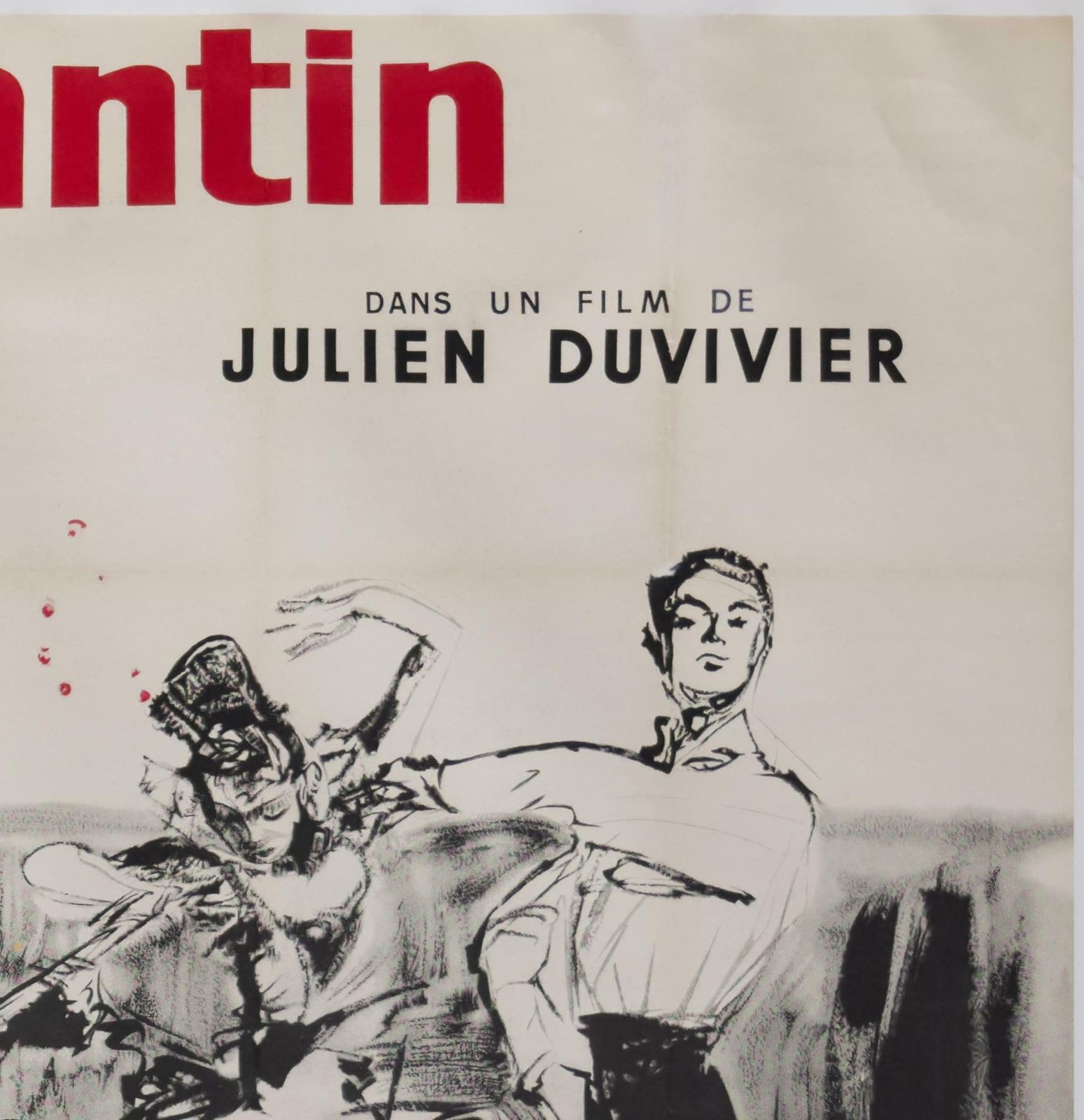 "A Woman Like Satan" 1959 French Double Grande Film Movie Poster, Yves Thos photo 7280.0