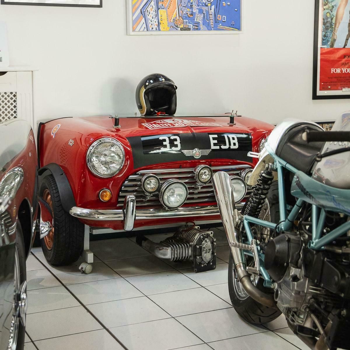 1964 Monte Carlo Rally Replica Mini Front End In The Form Of A Desk photo vinterior