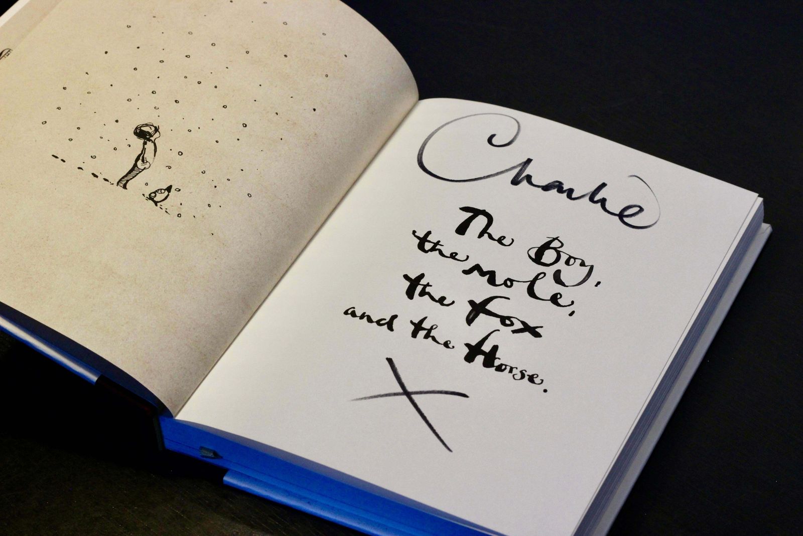 photo for sale Charlie Mackesy The Boy, The Mole, The Fox & The Horse Signed Set   1st Edition