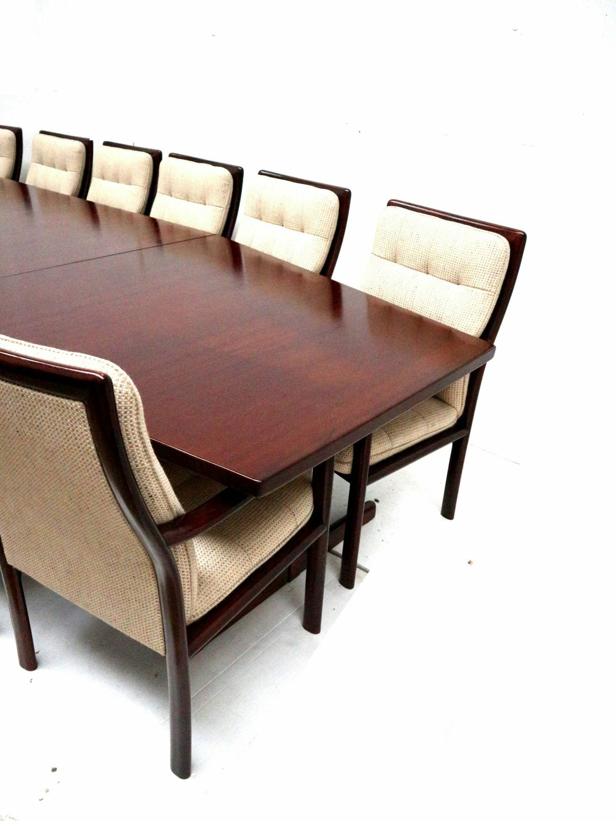 Furniture Unique Set Of 15 Vintage Armchairs From Lübke Made In The 1970s photo