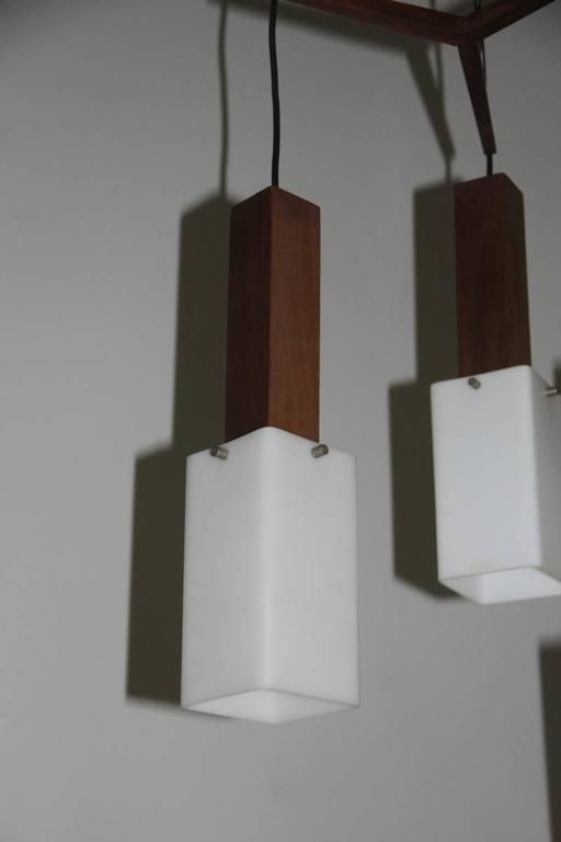 Midcentury Italian Chandelier, Harvey Guzzini, 1960s photo for sale