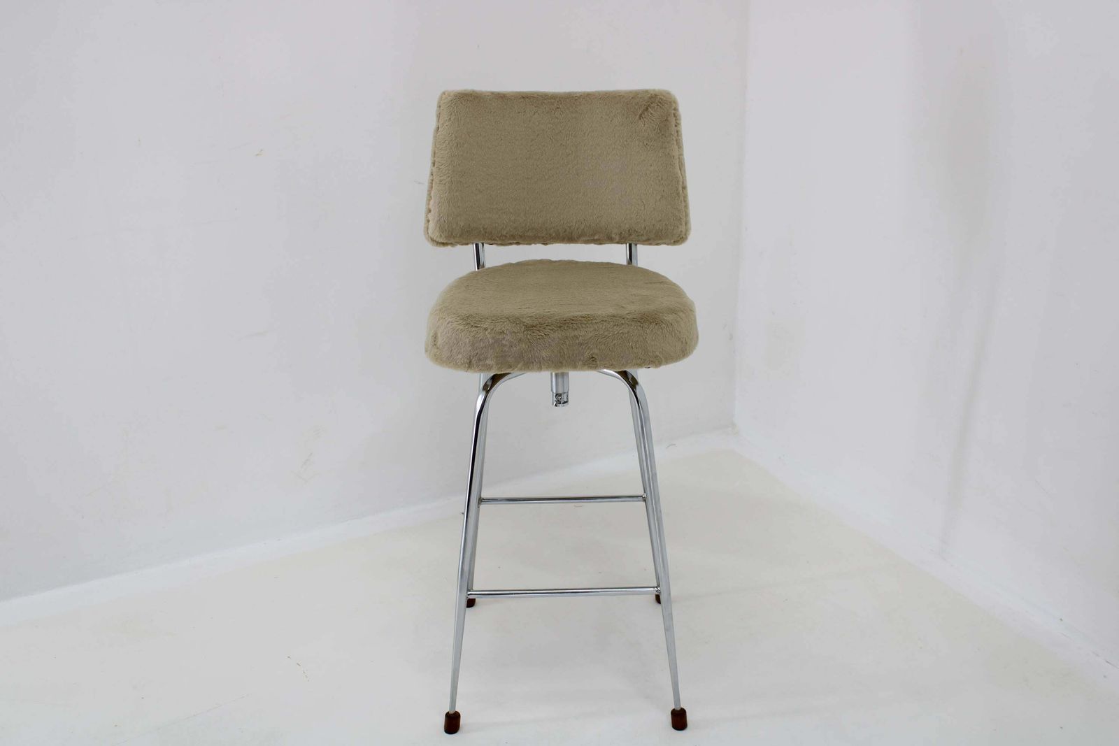 photo furniture 1960s Set Of Four Restored Bar Chairs, Czechoslovakia