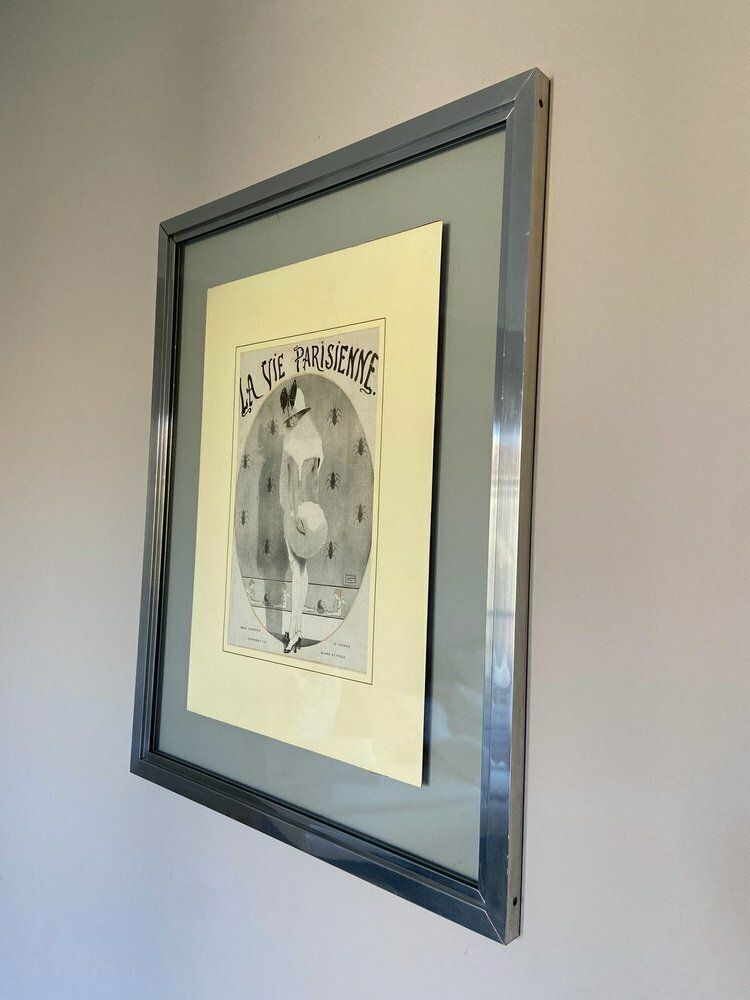 La Vie Parisienne Pour Charmer Le Cafard, 1913, Original Print, Framed