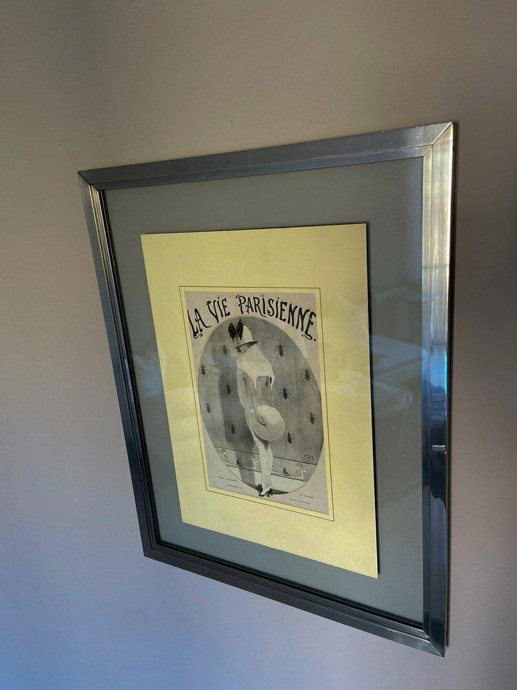 photo furniture La Vie Parisienne Pour Charmer Le Cafard, 1913, Original Print, Framed