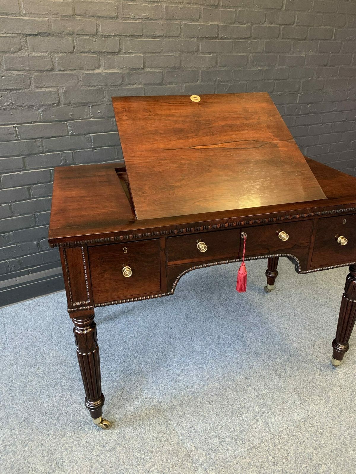 Fine Quality Regency Rosewood Desk photo furniture