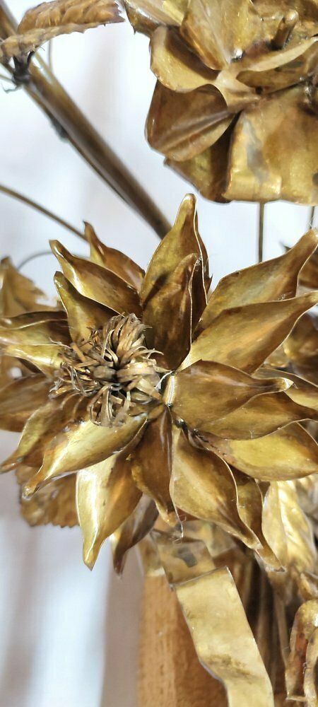 Brass Wall Lamps, France, 1960s, Set Of 2 photo vintage