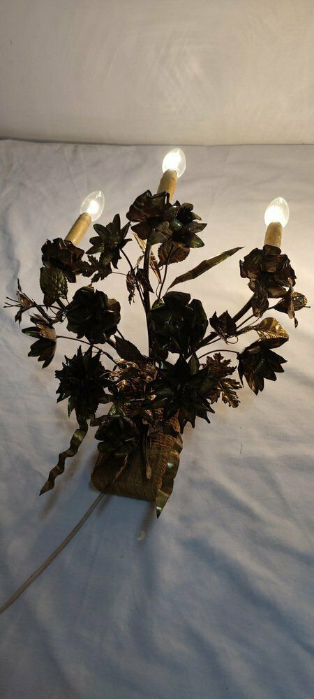 photo buy Brass Wall Lamps, France, 1960s, Set Of 2