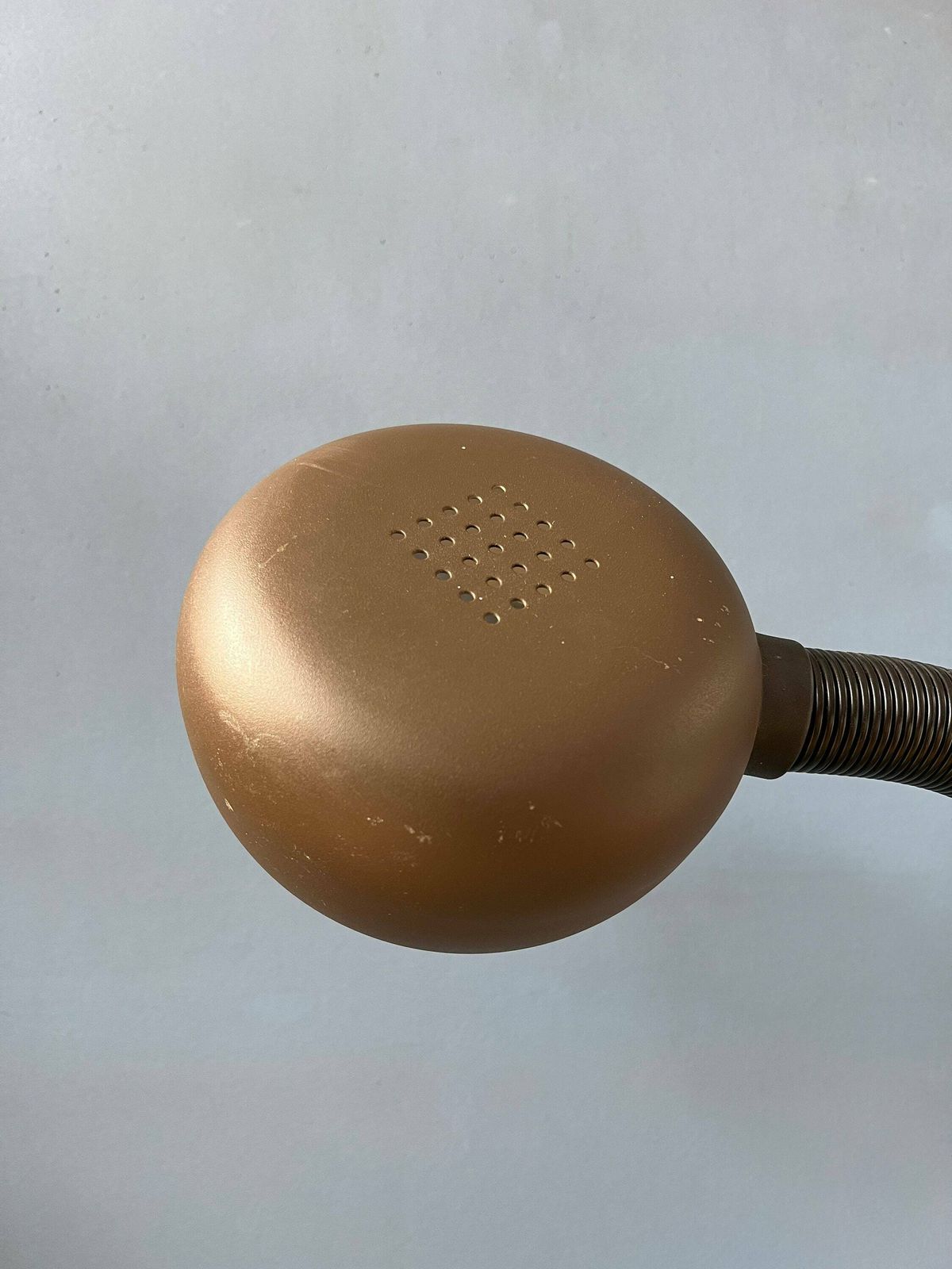 Bruine Space Age Bureaulamp Met Verstelbare Arm photo buy