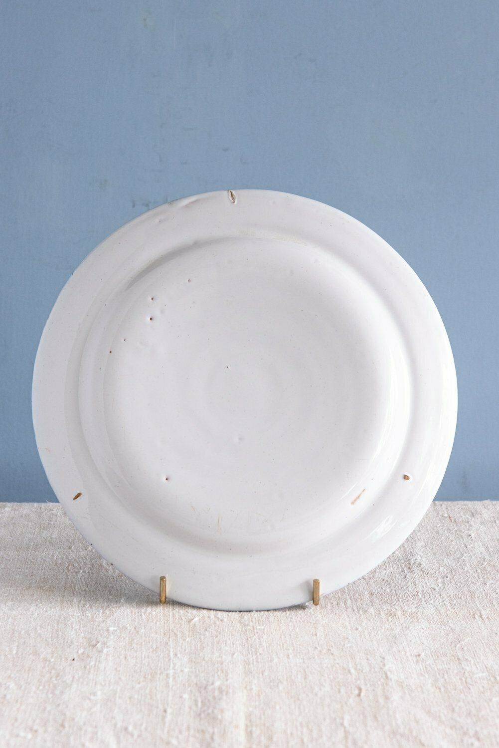 Saint Clement Faience, Pair Of Floral Plates, Early 19th Century photo 70.0
