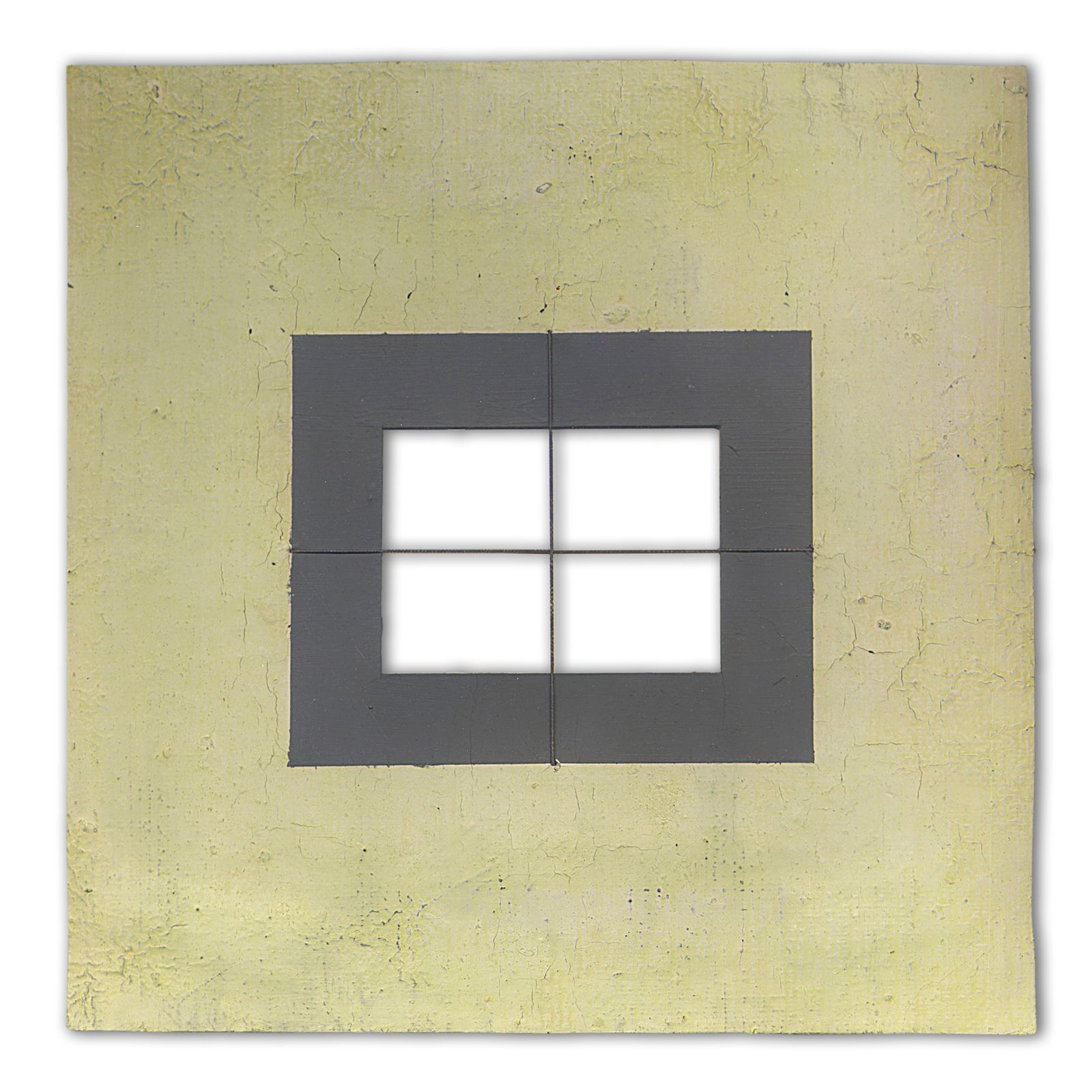 Minimalist Mixed Media Collage Painting: Sabine Straßburger, “Untitled”, 2011 photo furniture