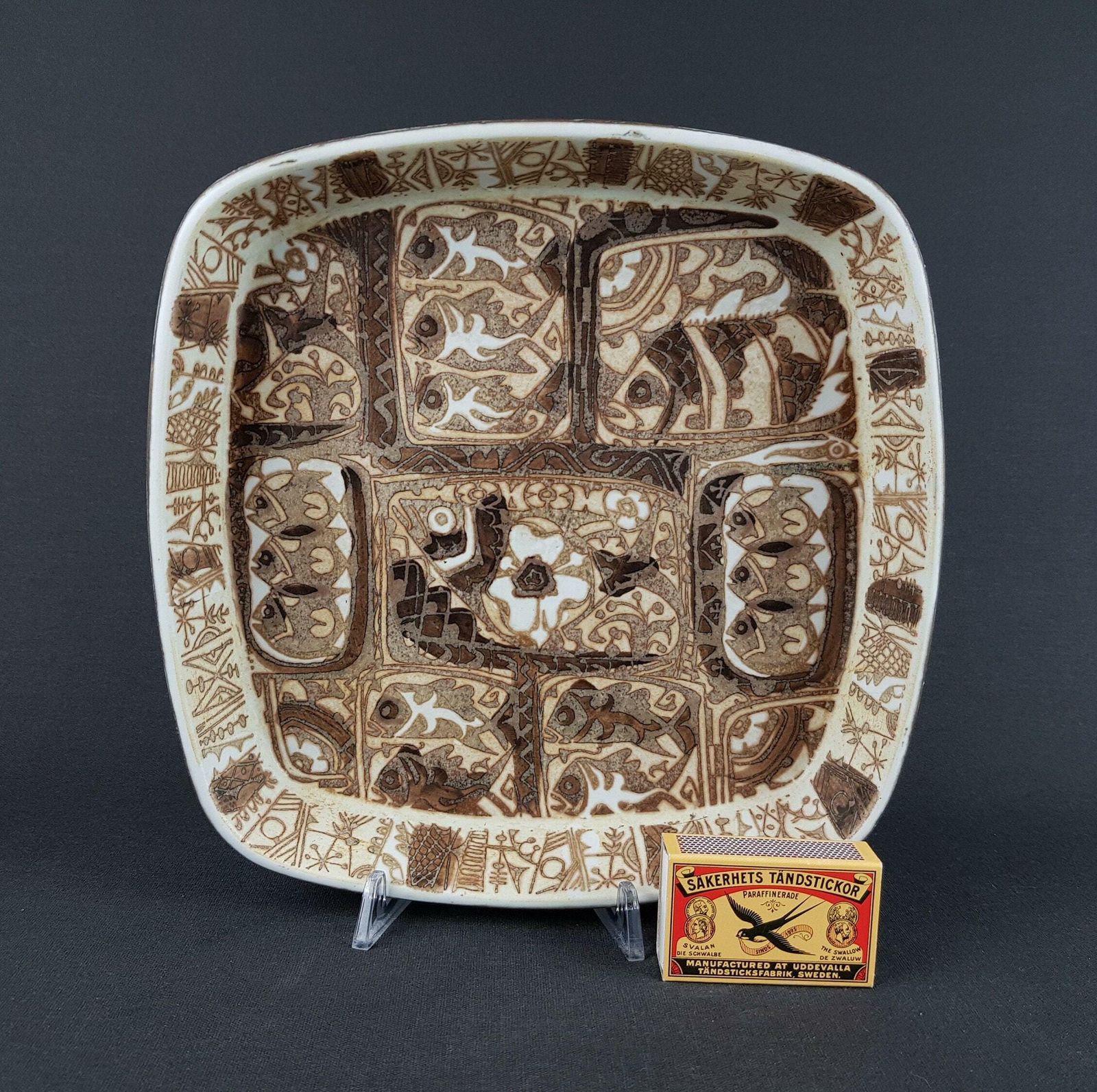 Vintage Royal Copenhagen Bowl From The Fajance Series 719 2884 By Nils Thorsson From Denmark 1960s photo furniture