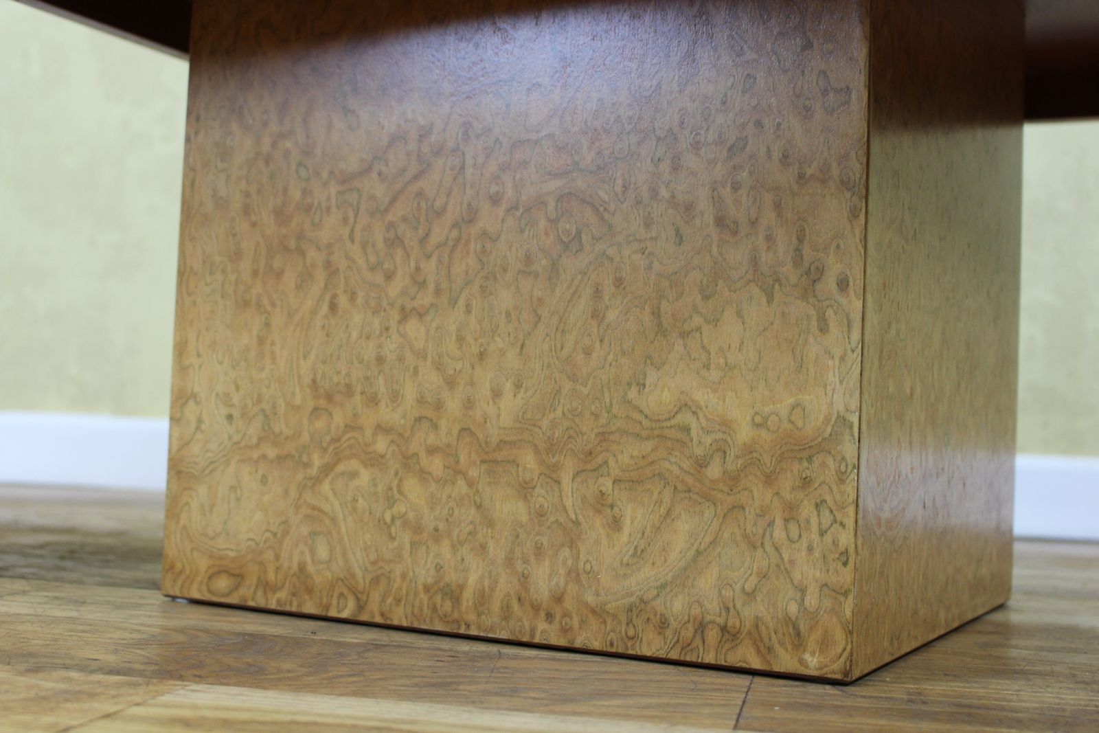 Smart Pair Of Late 1970’s G Plan Burr Wood Lamp Tables By R.A.Bird photo 825.0