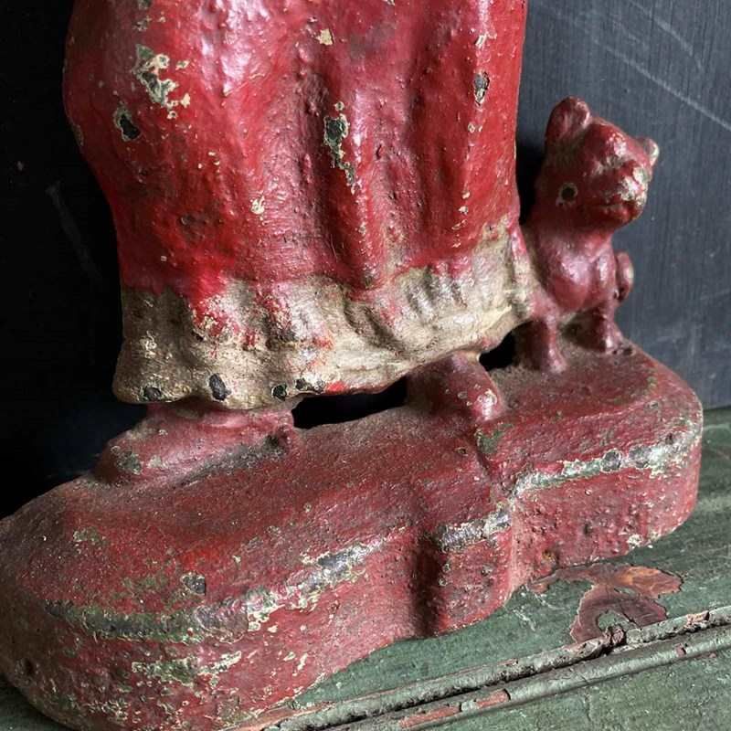 photo furniture Pair Of Cast Iron Door Stops   Ally Sloper And Wife