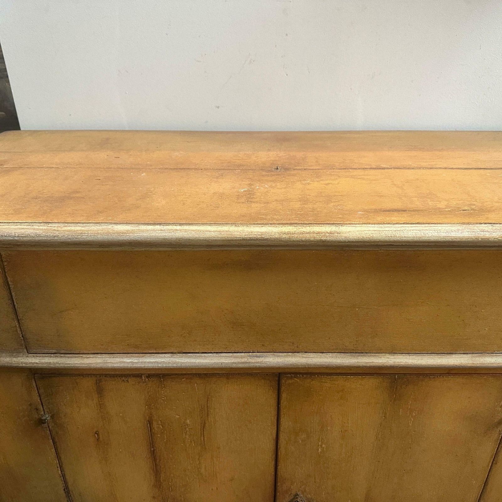 Late 19th Century Louis Philippe Orange Lacquered Wood Italian Secretaire photo for sale