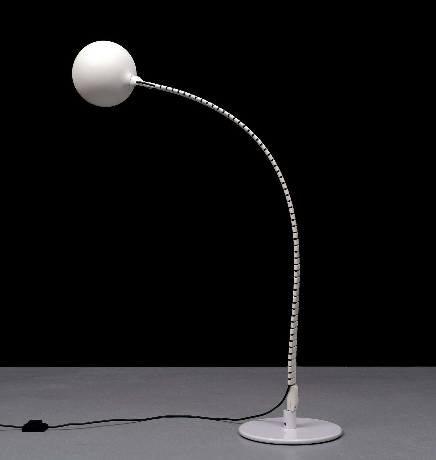 Flex Capo Floor Lamp By Elio Martinelli For Martinelli Luce, Italy, 1972