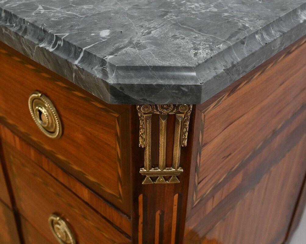 photo furniture Important Louis XVI – 18th Century Writing Chest Of Drawers