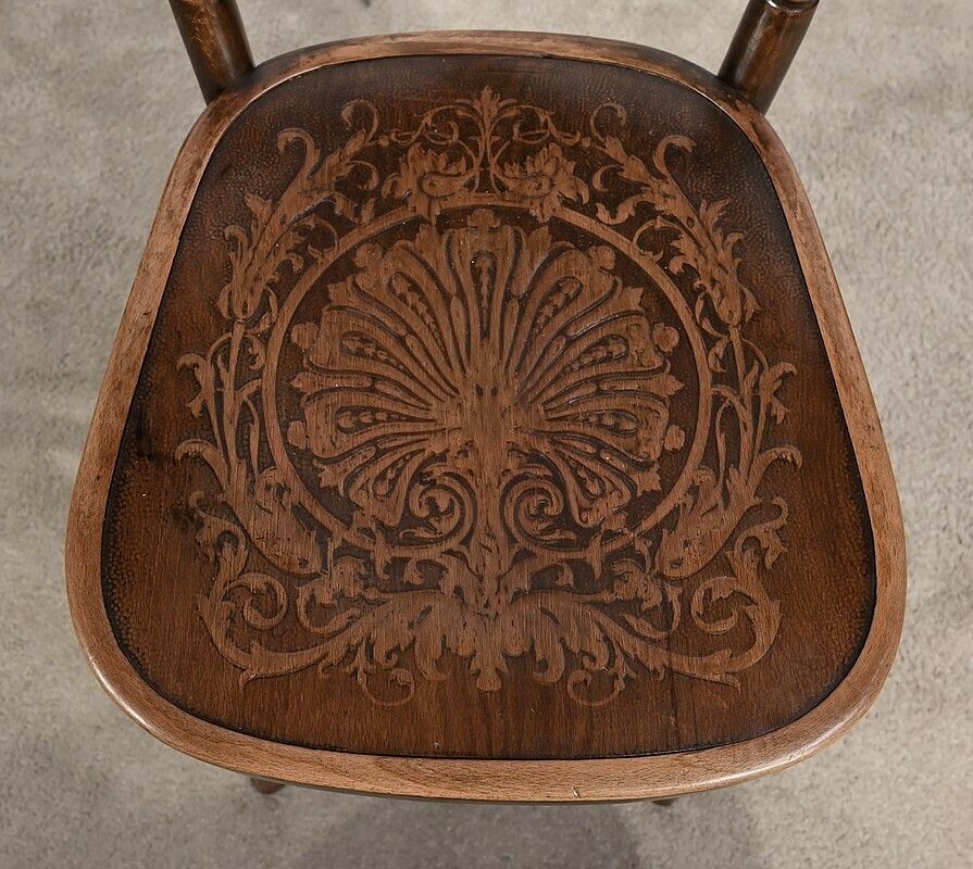 photo vinterior Pair Of Chairs N°67 By Jacob & Josef Kohn – 1900