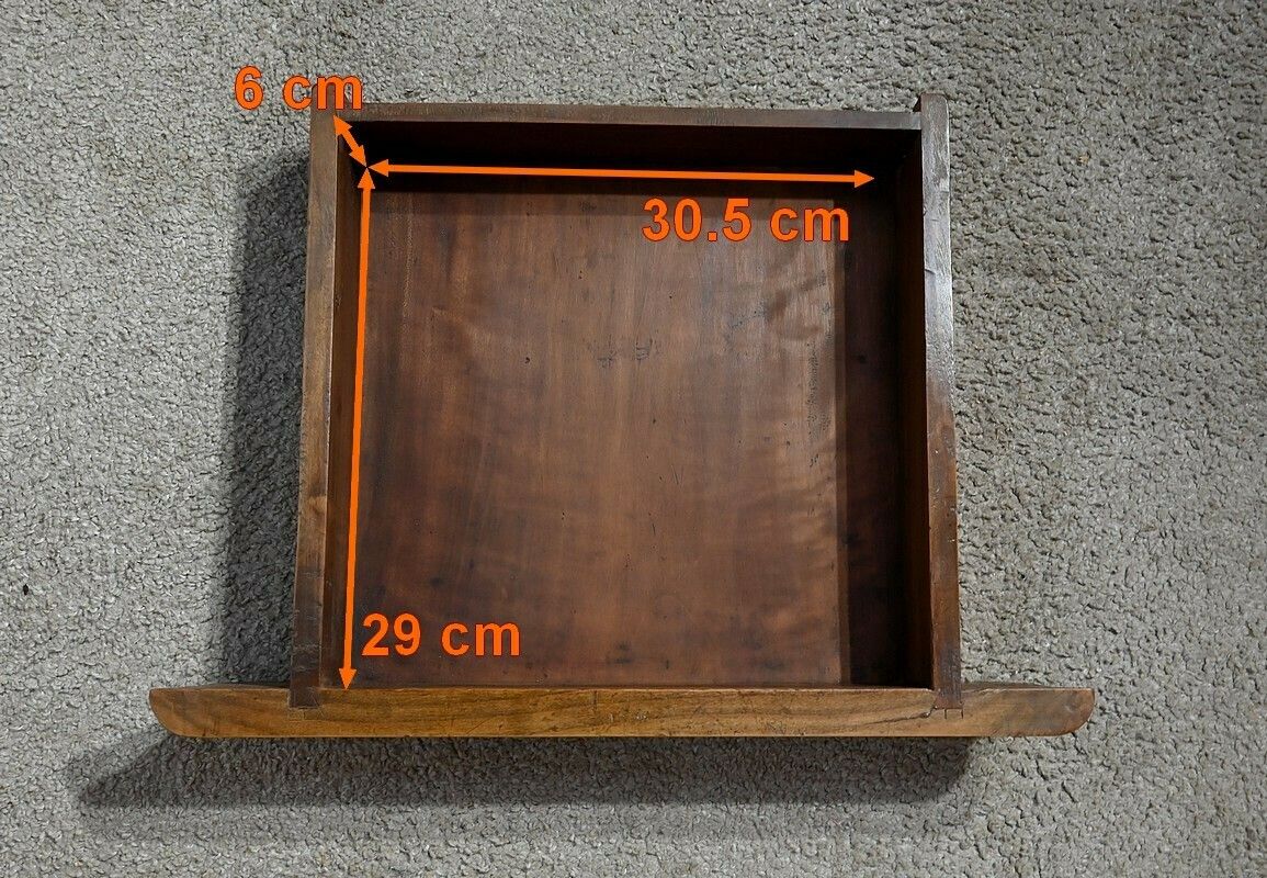 photo vintage Small Cherry Wood Furniture, Restoration Period – 1st Part 19th Century