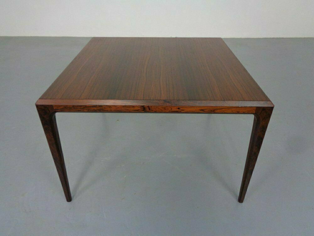 Rosewood Coffee Table By Johannes Andersen For Cfc Silkeborg, Denmark, 1950s photo furniture