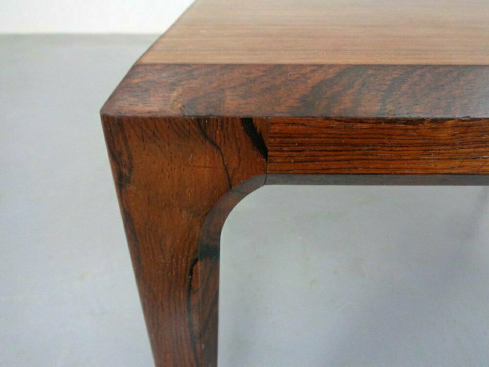 photo vinterior Rosewood Coffee Table By Johannes Andersen For Cfc Silkeborg, Denmark, 1950s