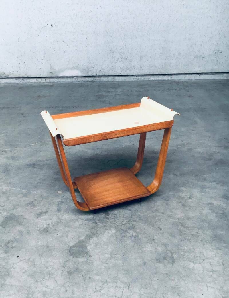 1950's "Rolo" Pb31 Tea Trolley By Cees Braakman For Pastoe photo furniture