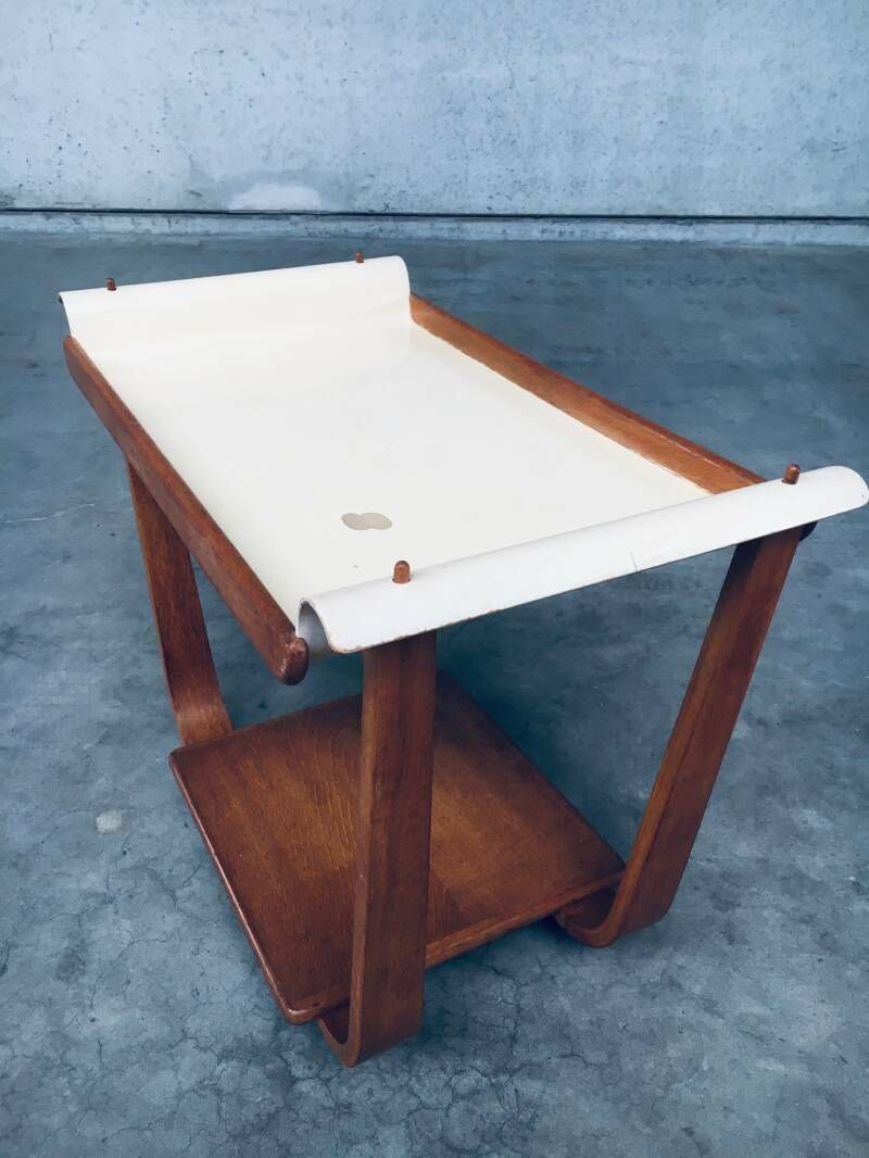 photo buy 1950's "Rolo" Pb31 Tea Trolley By Cees Braakman For Pastoe