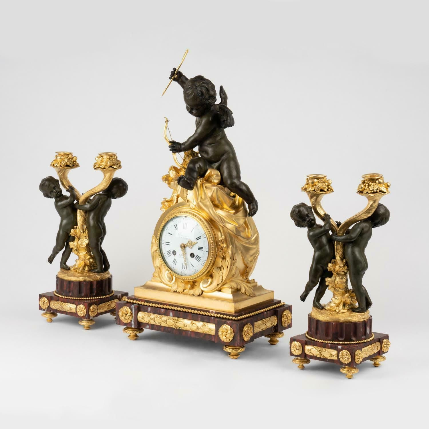 Mantel Clocks From The 19th Century, Napoleon III Period. photo for sale