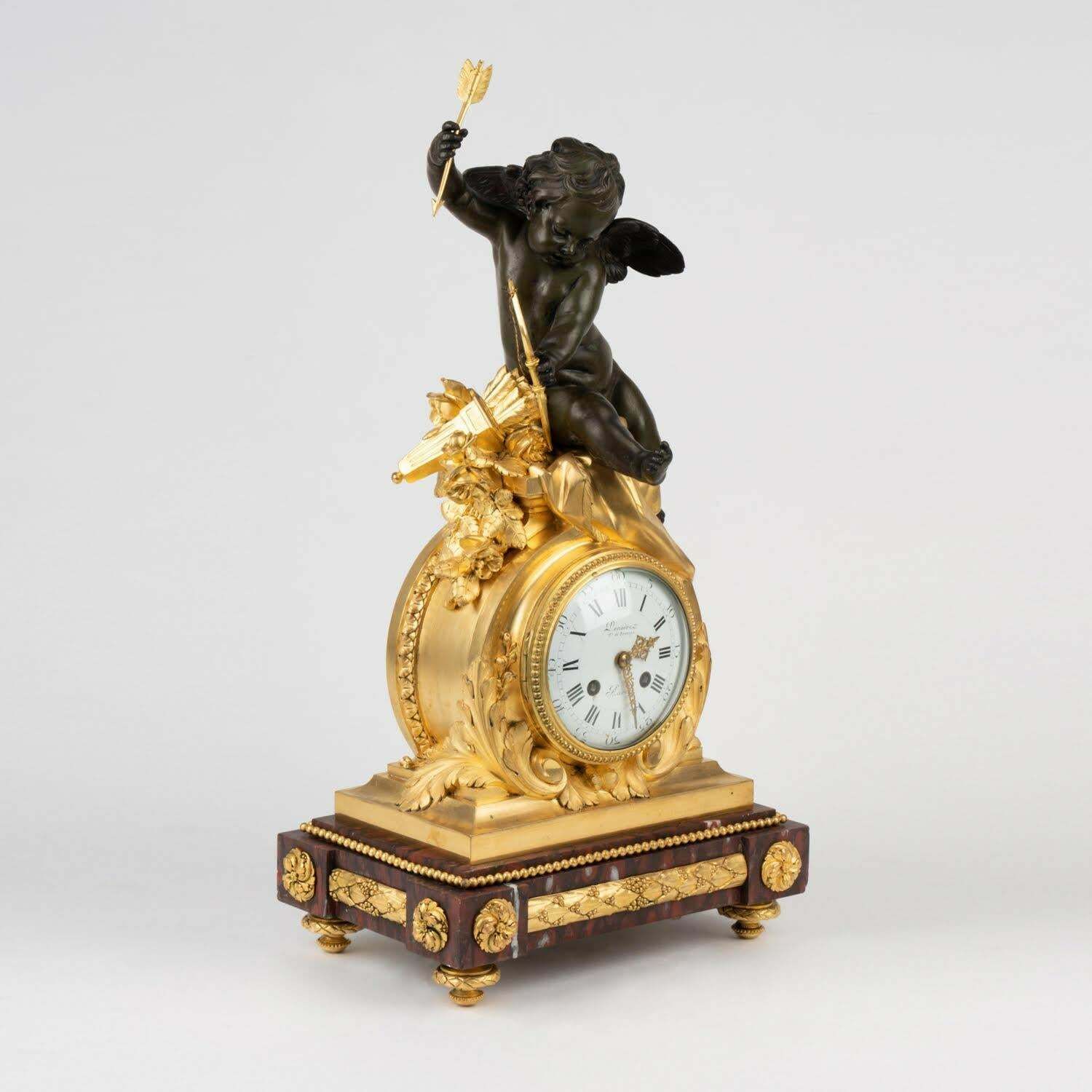 Mantel Clocks From The 19th Century, Napoleon III Period. photo 9680.0