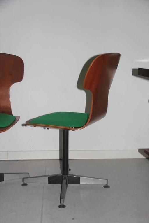 Carlo Ratti Original Chairs Mid Century Bentwood Italian Design photo for sale