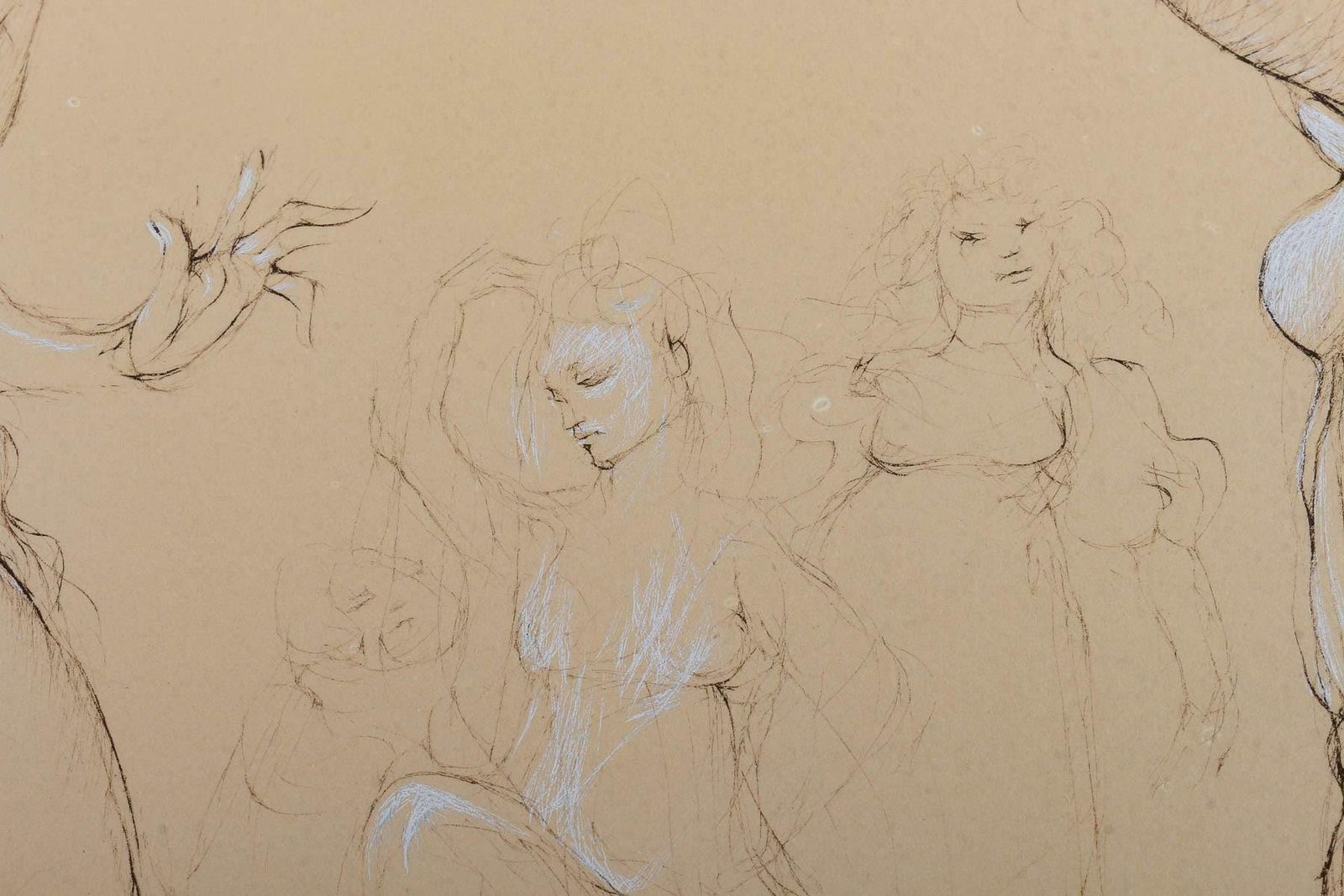 Lithograph By Léonor Fini, Xxth Century. photo Art
