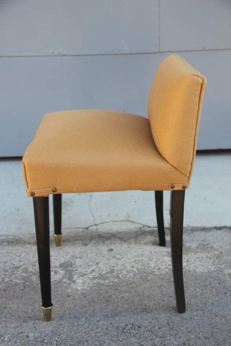 Chair With Small Italian Design Back Very Elegant Mid Century Modern photo for sale