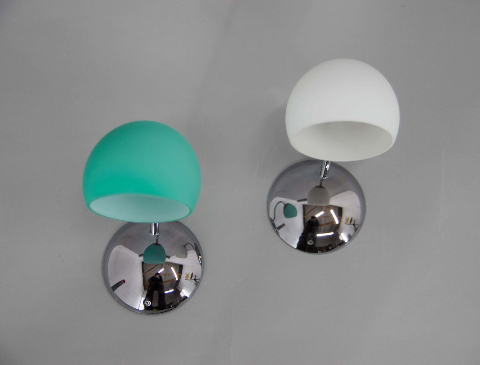 Set Of Two Leucos P3 Wall Lights Designed By Toso & Massari, Italy, 2010 photo vintage