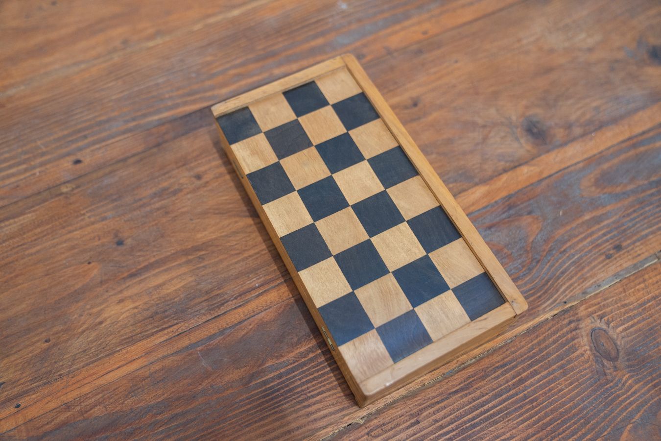 Small Travel Checkers, Beech Wood, 1970 photo furniture