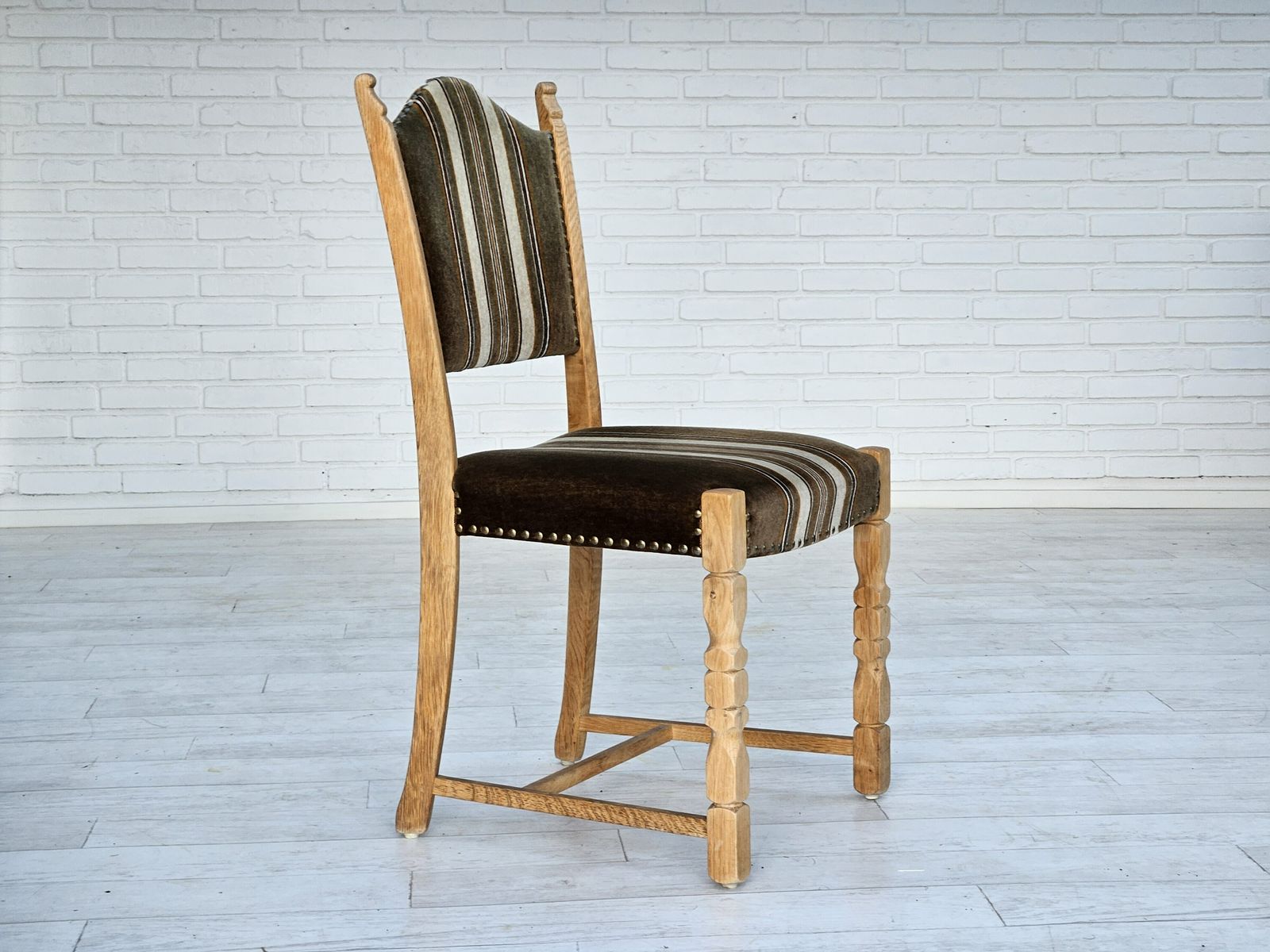 1970s, Set 6 Pcs Of Danish Dinning Chairs, Original Good Condition. photo buy